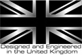 designed and engineered in the UK